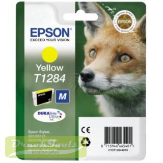Original Tintenpatrone gelb C13T12844012 / T1284