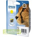 Original Tintenpatrone gelb C13T07144012 / T0714