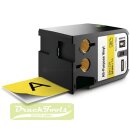 Original DirectLabel-Etiketten Vinyl schwarz auf gelb...