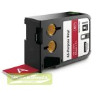 Original DirectLabel-Etiketten Vinyl weiss auf rot 1868763