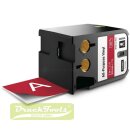 Original DirectLabel-Etiketten Vinyl weiss auf rot 1868765