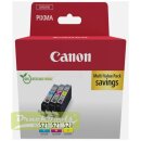 Original Tintenpatrone MultiPack C,M,Y 2934B010 / CLI-521