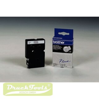 Original DirectLabel weiss auf Transparent TC-195