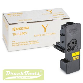 Original Toner-Kit gelb 1T02R7ANL0 / TK-5240Y