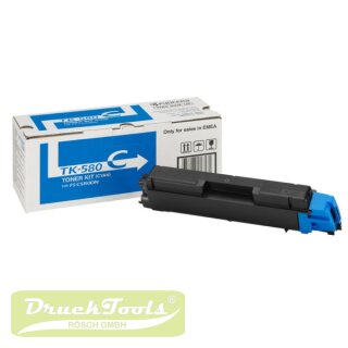 Original Toner cyan 1T02KTCNL0 / TK-580C