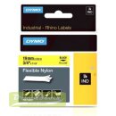 Original Farbband Nylonband schwarz auf gelb 18757 /...