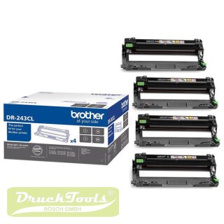 Original Drum Kit schwarz cyan magenta gelb DR-243CL