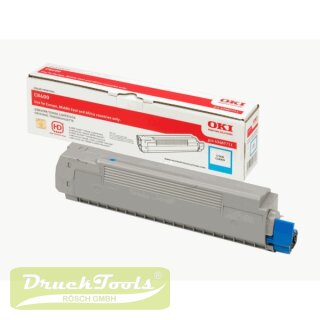 Original Toner cyan 43487711
