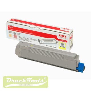 Original Toner gelb 43487709
