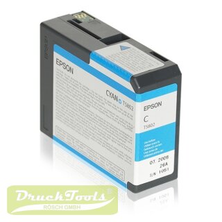 Original Tintenpatrone cyan C13T580200 / T5802