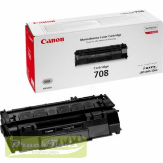 Original Tonerkartusche schwarz 0266B002 / 708