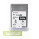 Original Tintenpatrone schwarz matt 0894B001 / PFI-102MBK