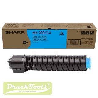 Original Toner cyan MX-70GTCA