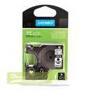 Original DirectLabel-Etiketten Nylonband schwarz auf...