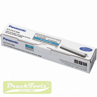 Original Toner cyan KX-FATC506