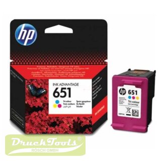 Original Druckkopfpatrone color C2P11AE / 651