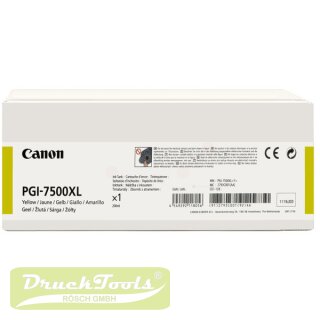 Original Druckkopfpatrone gelb 2793C001 / PGI-7500Y