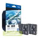 Original Tintenpatrone schwarz Doppelpack LC-985BKBP2