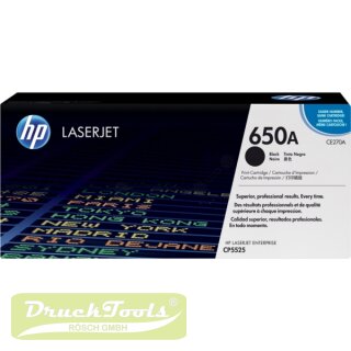 Original Tonerkartusche schwarz CE270A / 650A