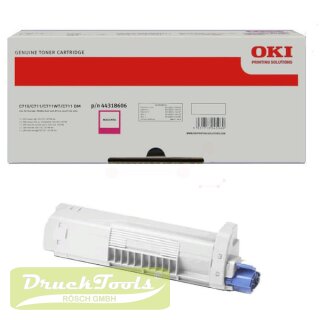 Original Toner magenta 44318606