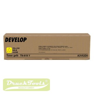 Original Toner gelb A3VX2D0 / TN-619Y
