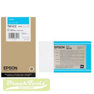 Original Tintenpatrone cyan C13T612200 / T6122