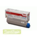 Original Toner cyan 43872307